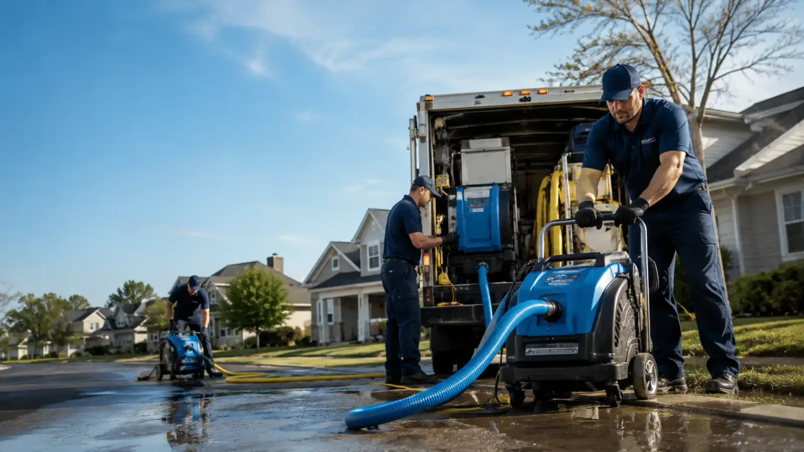 Flood Damage Cleanup in China Village, ME